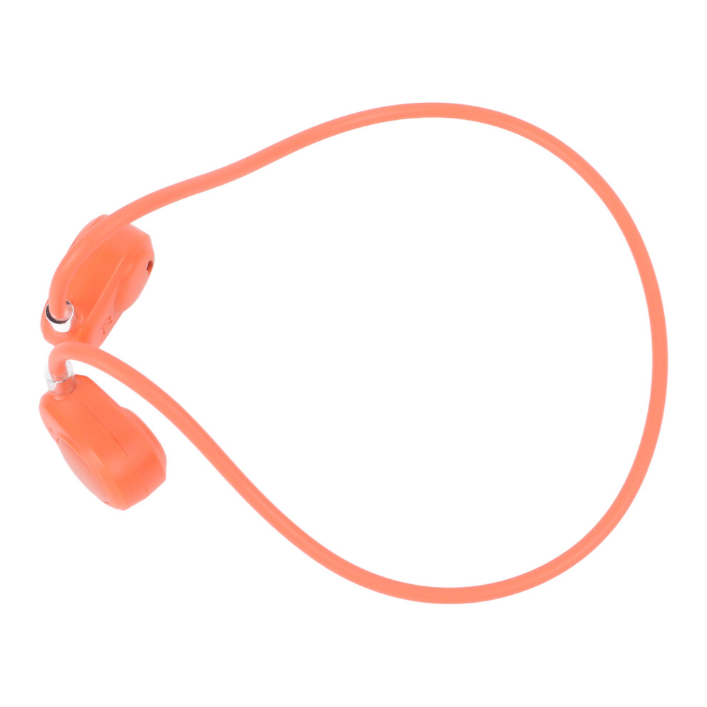 Bluetooth Air Conduction Headphone, 90Mah, Lightweight Wireless For Sports Orange 8781375992269