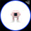 AI EMO Robot ESP32-S3 Main Control 1.54" Screen Intelligent Interactive Voiceprint Recognition Educational Toy for Child 3