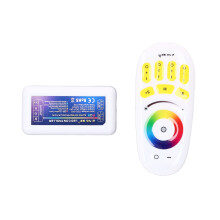 Kabelloser RGB-LED-Controller DC 24 V 2,4 GHz Quad-Gruppe Touchsteuerung für LED-Streifen