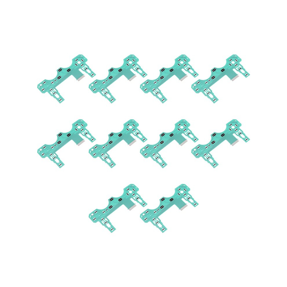 10Pcs Controller Repair Parts Pcb Ribbon Circuit Board Sa1q42a Conductive Film For Ps2 Controller 6033891320371