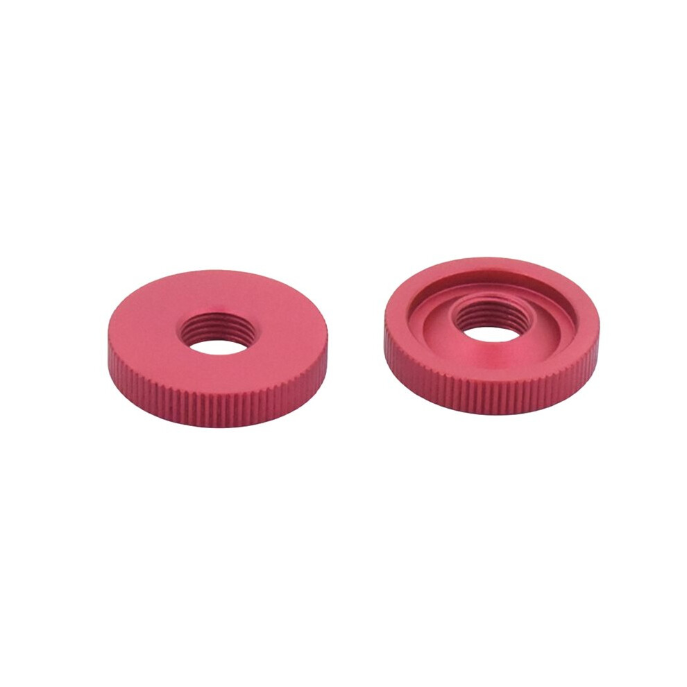 2Pcs Alloy Colorful Nuts For Nagra / Stellavox High Precision Reel Retaining Nuts Red 6033871025319