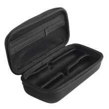 Wireless Microphone Carrying Case for Dual Microphone System Portable Storage Bag for Handheld Mic