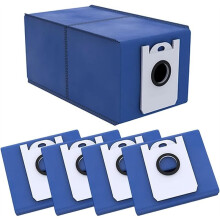 Confezione da 5 Sacchetti di Ricambio per Raccoglipolvere Ad Alta Capacità per Aspirapolvere Robot per Bobsweep Dustin Orb-I RC400 Ultra-Vision