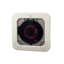 Lettore CD da Tavolo con Doppio Altoparlante HiFi, Lettore CD per La Casa con Telecomando, Display LCD, Timer di Spegnimento