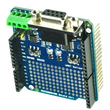 RS485 RS232 HAT di Espansione Isolato Controllo SPI RS485 RS232 HAT, per Modulo di Comunicazione per  RS232 RS485