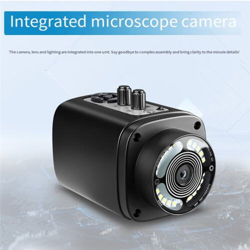 4K Digital Microscope Camera 3in1 -Compatible USB Interface 160x Magnification with Light and Remote Control EU PLUG 2