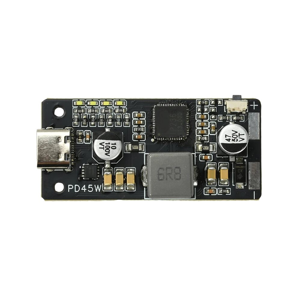 2-6S Pd 45W 2S 3S 4S 5S 6S Lithium Battery Charger Discharger Module Li-Ion/Lifepo4 Batteries Charger Type-C Usb 6034191309837
