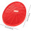 Car Wash Bucket Filter Red PP Plastic Insert for Grit Guard Scratch Universal Cleaning 4
