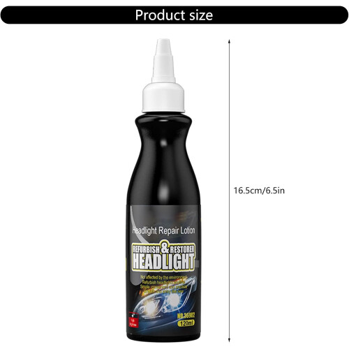 Headlight Restoration Kit with LongLasting Protective Coating for Car Oxidation Removal 2