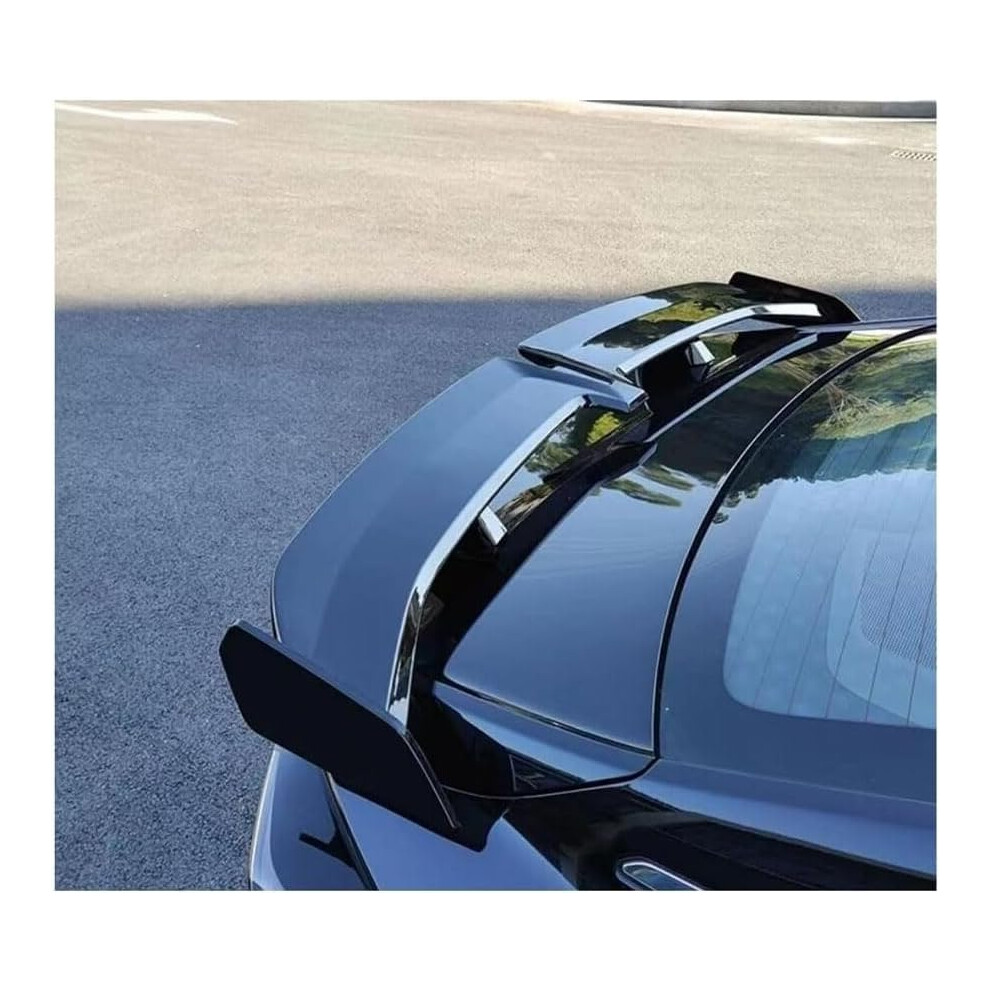 Rear Spoiler Abs Bright Car Trunk Tail Wing For Sporty Upgrade For Ford Mondeo 20072014 Black 9382693345479