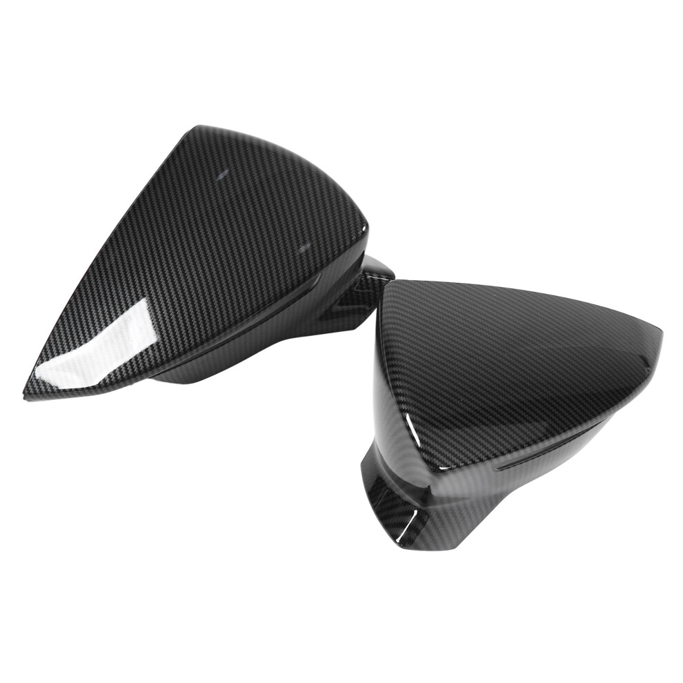 Pair Rear View Mirror Covers For Seat Leon Mk3 5F Fr Cupra 2013Â2019 8451375995828