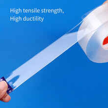 Heavy Duty 1.5mm Nano Tape Double Sided 3cm x 16.4ft Washable & Reusable