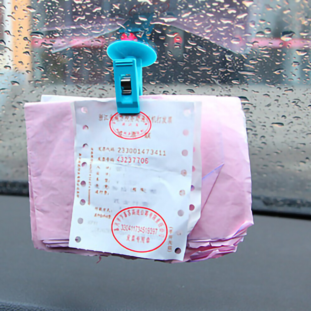 Reusable Suction Cup Clip For Car Sun Shade, Towels & Small Items, 35X30mm 4971375996082