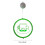 Διακοσμητικά παραθύρων Shamrock Window Decor St Patricks Day Διακοσμήσεις, Φώτα σιλουέτας με 2