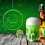 Διακοσμητικά παραθύρων Shamrock Window Decor St Patricks Day Διακοσμήσεις, Φώτα σιλουέτας με 8