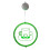 Διακοσμητικά παραθύρων Shamrock Window Decor St Patricks Day Διακοσμήσεις, Φώτα σιλουέτας με 1
