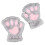 Γάντια Cat Paws Γάντια χωρίς δάχτυλα για χειμερινά βελούδινα γάντια, ζεστά μαλακά 1