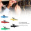 Durable 5Pcs 4mm Banana Jack Clamps Strong Grip Easy Use Multicolor 5
