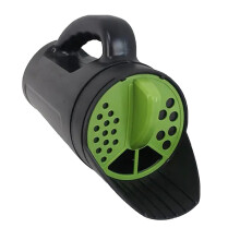 1L Handheld Seed and Fertilizer Spreader with Adjustable Flow Control for Lawn, Garden and Ice Melt