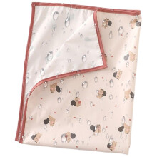 Washable Baby Cotton Protector Pad, Breathable Multi-Layer Bed Mat for Potty Training, Overnight Dryness for Toddlers