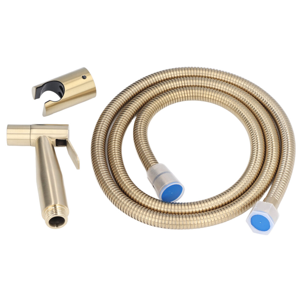 Space Saving Handheld Bidet Sprayer Stainless Steel G1/2 Adjustable Water Flow 8461375998415