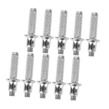 Trekking Pole Tips 10Pcs Tungsten Steel Replacement Durable Corrosion Resistant Hiking Rod Accessories for Alpenstock Walking Sticks