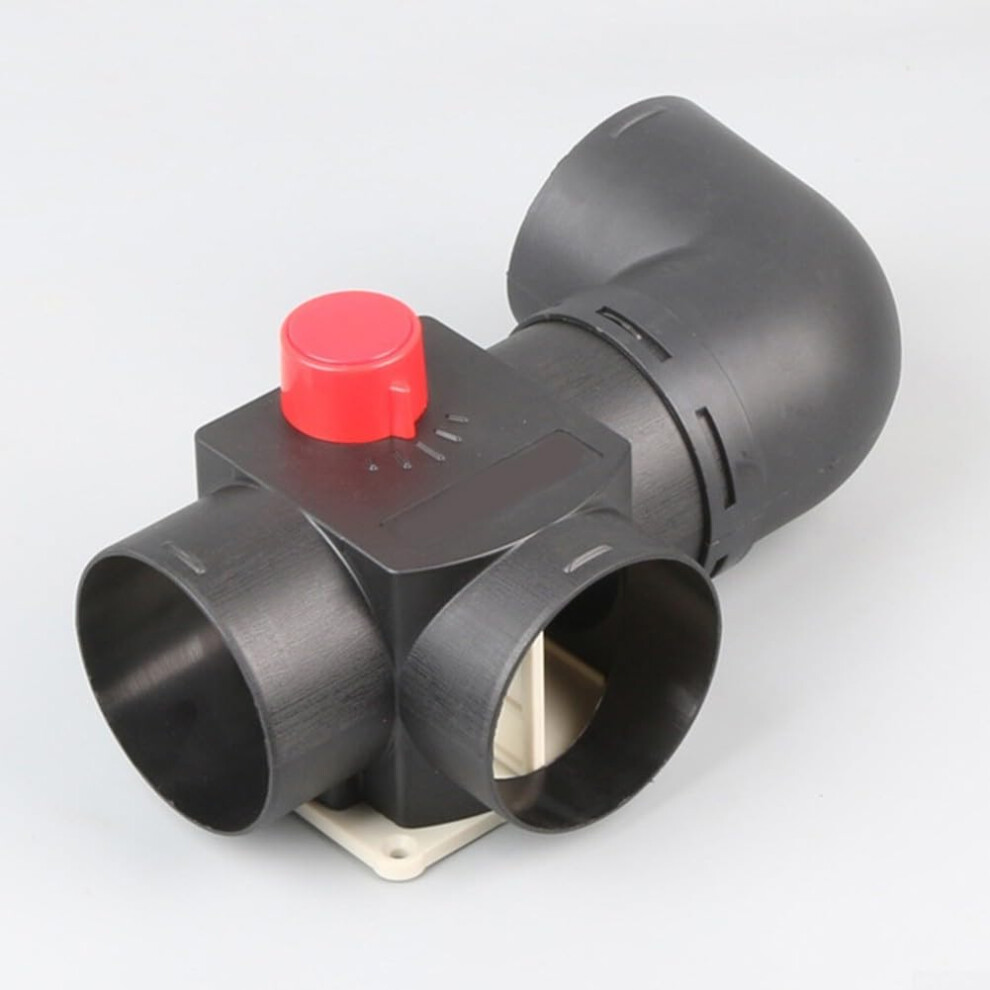 Abs 75Mm Diesel Heater Vent Ducting T Splitter For Eberspacher Webasto Airflow 9347817583670