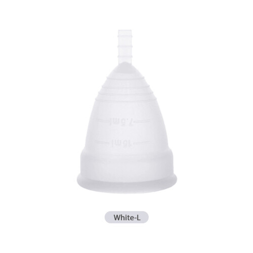Soft Recyclable Menstrual Cup with Optional Sanitary Transport Bag 2