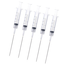 5Pcs 10ml Plastic Ink Filling Syringe Kit with Scale for Printer Cartridge