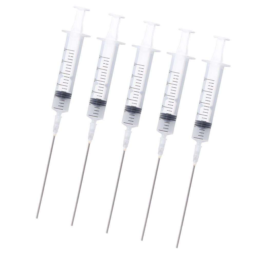 5Pcs 10Ml Plastic Ink Filling Syringe Kit With Scale For Printer Cartridge 9361382278380