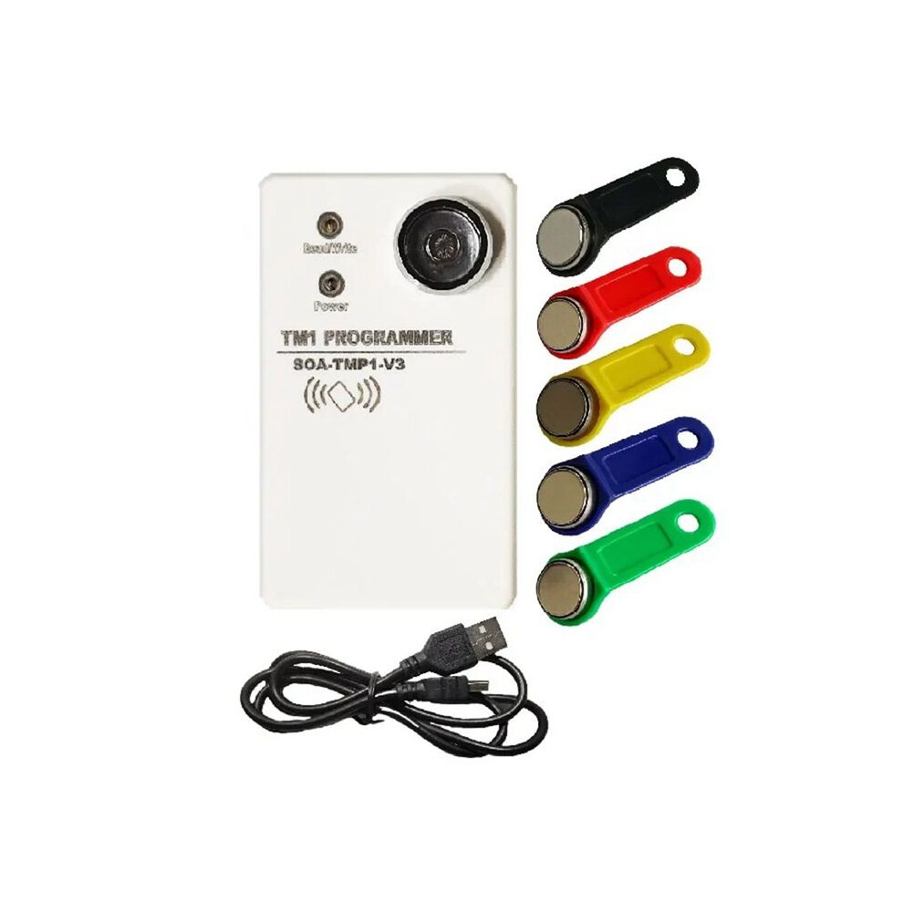 Tm1 Rfid Copier Duplicator Handheld Rw1990 Tm1990 Tm1990b Ibutton -1990A 125Khz Em4305 T5577 Em4100 Tm Card Reader,A 6031337815283