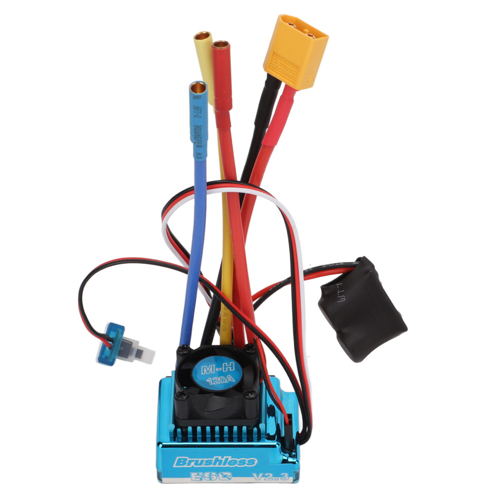 Waterproof 120A Brushless Esc & 3650 3600Kv Motor Combo For 1/8 1/10 Rc Cars 7891376001912