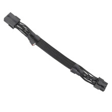 GPU 8PIN(6+2) PCI-E  Card Extension Cable with Filter Capacitor Eliminating Video Card Whistling Noise