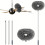 Ceiling Fan Duster with Adjustable Extension Pole, Washable Microfiber Head, Grey 1.45m 1