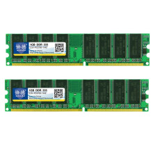 2X Xiede Desktop Pc Memory Ram Module Ddr 333 1Gb Pc-2700 Ddr1 184Pin Dimm 333Mhz X002