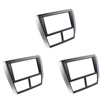 3X Autoradio Fascia voor  Forester Impreza 2007-2012 DVD Stereo Frame Plaat Adapter Montage Dash Installatie Bezel