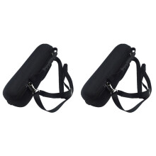 2X Borsa per Pouch  Carica 3 Custodia Protettiva per Viaggio per  Charge3  Cintura Altoparlante Plug & Cables per Diffusori