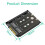 2X SSD NVME M.2 2 em 1 e SSD Chave B/B&M para SFF-8639 U.2 com Suporte de Estrutura - Retenha SSD MSATA Como Unidade  de 7 mm e 2,5 Polegadas 6