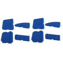 8 Pcs Mastic Silicone Profil D'Epandeur Outil de Coulis de Carreaux Applicateur Aide A Domicile