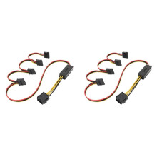 2X Motherboard CPU 8-Pin to Hard Drive Cable CPU 8PIN to Hard Drive Power Supply Cable 12V to Hard Drive Cable
