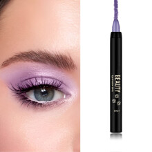 Caneta de Sombra para Olhos, Lápis de Sombra, Sombra em Bastão à Prova d'Água, Lápis de Sombra Cremosa com Brilho, Longa Duração, Resistente