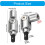 Flexible Drill Bit Holder with 180 Pivot Rotation and Quick Release Hex Shank for Tight Spaces 3