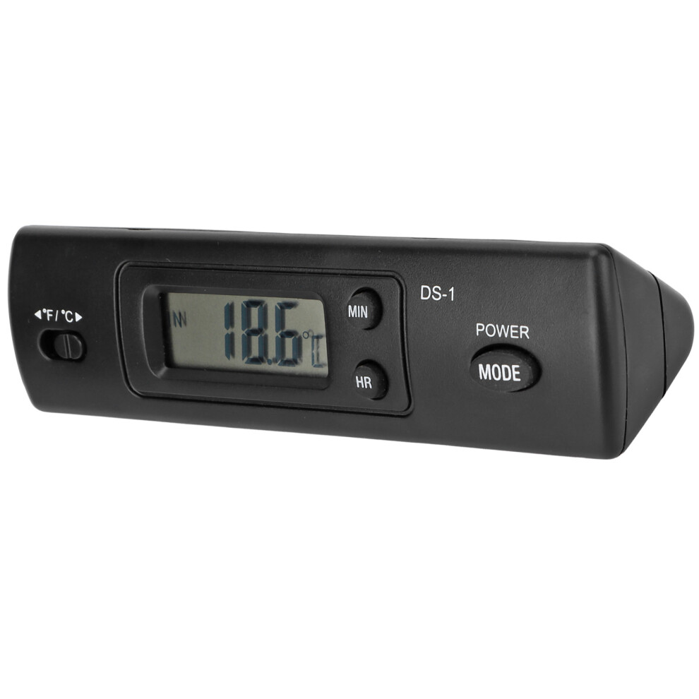 Digital Car Temperature Clock, Dual Probe, Celsius/Fahrenheit, Abs, 33X12mm 5061376004912