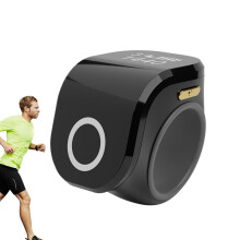 Digital Tally Counter Electronic Finger Clicker Rechargeable Lightweight for Lap Counting Sports Training Knitting Meditation Black