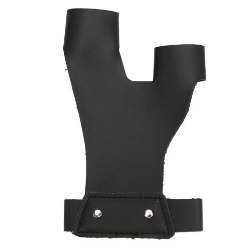 Leder-Bogenschießhandschuh - Linke Hand Schutz (traditionell)