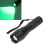 Multi-Mode Tactical Flashlights, Green Light For Stealthy Night Operations, Waterproof Flashlight With Adjustable Spot Size, Ergonomically Designed 8