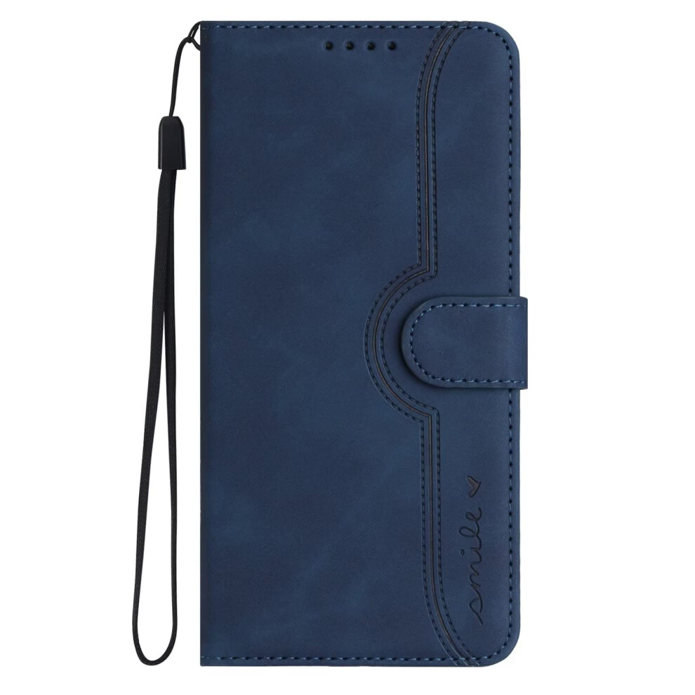 Wallet Case Pu Leather Flip Cover With Card Slots And Stand For Xiaomi Redmi 9C Blue 9382693351425