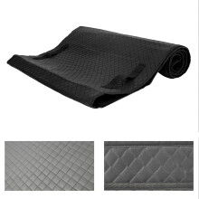 Black Low Clearance Car Mat, Foldable Rolling Mechanic Pad for Universal Vehicle Maintenance