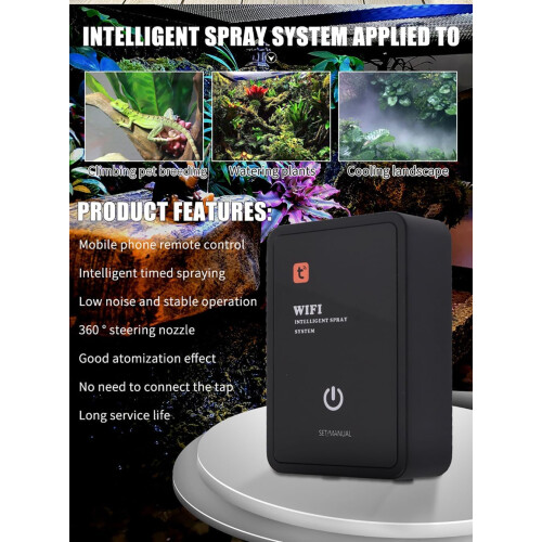 Automatic Misting System with Smart App Control for Reptile Tank Humidifier and Indoor Plants 2