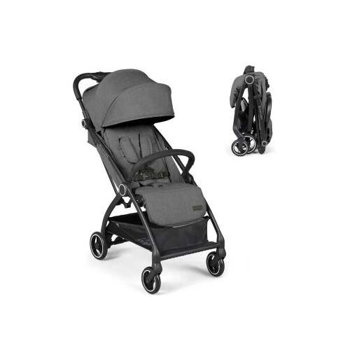 Ickle Bubba Aries Autofold Stroller - Graphite Grey 1